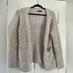 SHEIN Speckled Cream Cardigan